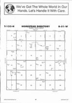 Homestead Township Directory Map, Richland County 2007
